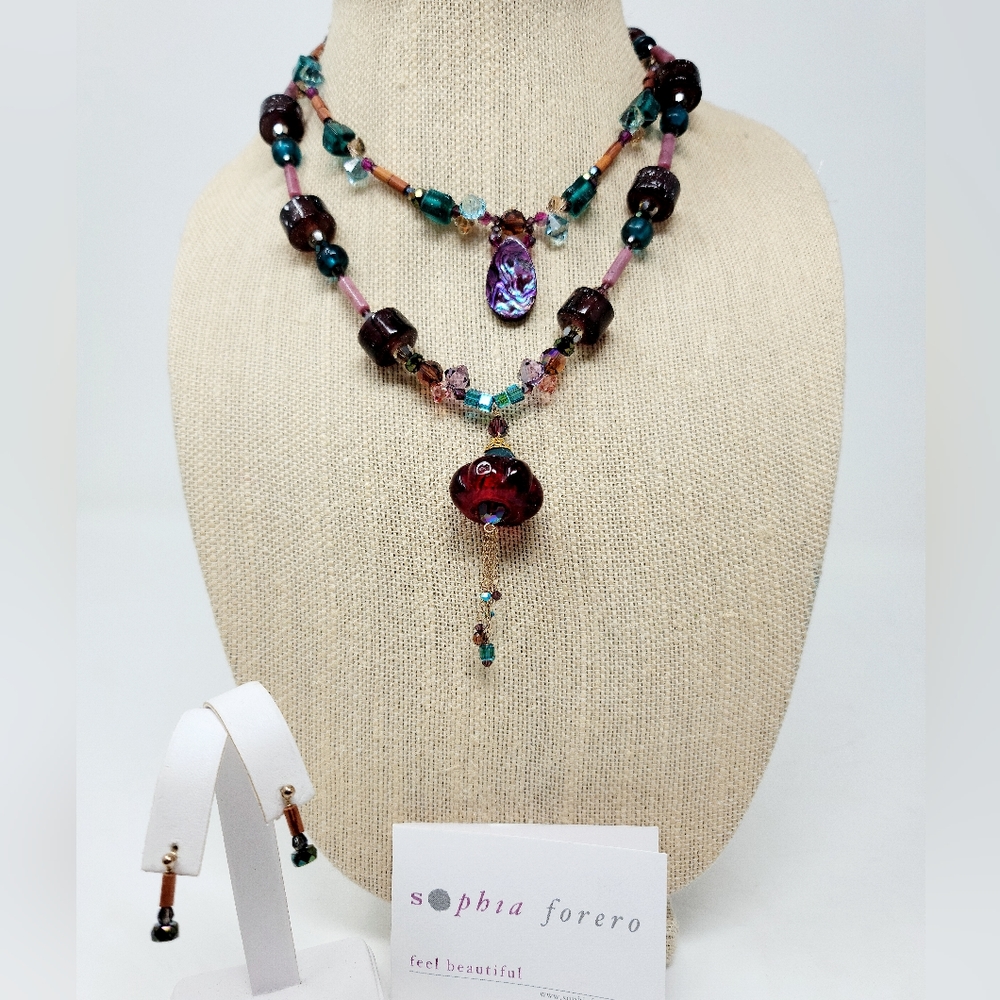 Sophia Forero Necklace Earrings